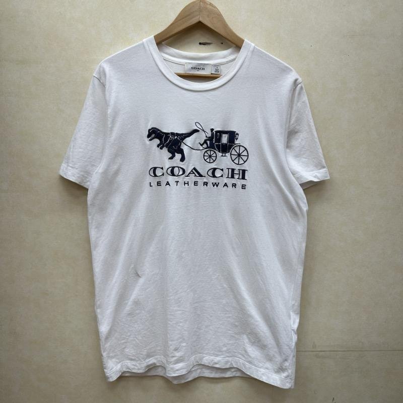 【本物保証，爆買い】 コーチ 68185 レキシ― ロゴ 刺繍 Ｔシャツ 恐竜 Tシャツ Tシャツ M 白 / ホワイト(コーチ)｜売買されたオークション情報、yahooの商品情報をアーカイブ公開 - オークファン その他