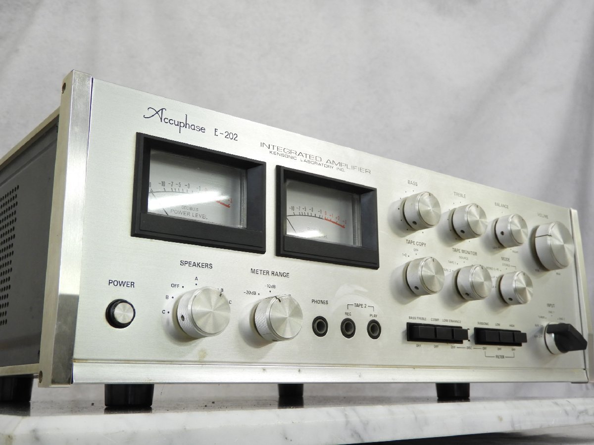 ☆ Accuphase アキュフェーズ E-202 プリメインアンプ ☆ジャンク