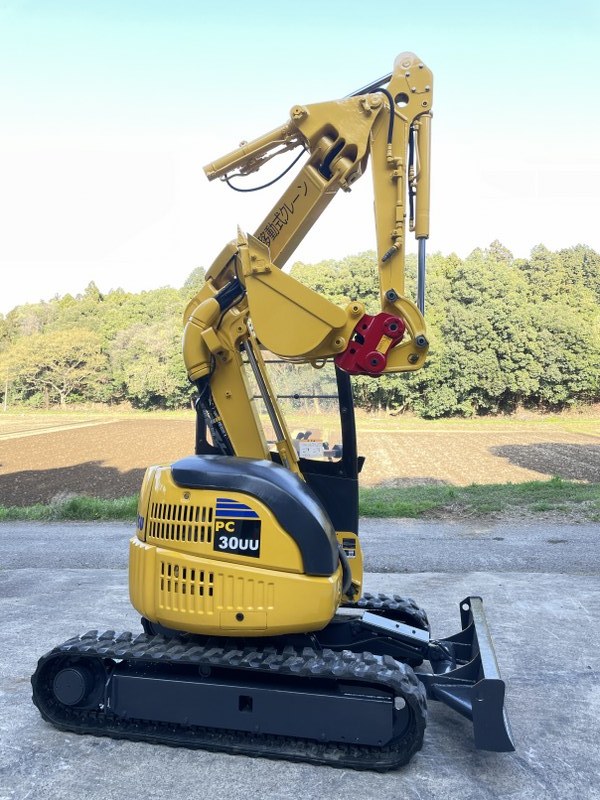 KOMATSU コマツ PC30uu-5 油圧ショベル 倍速付き クレーン付き 2WAY 