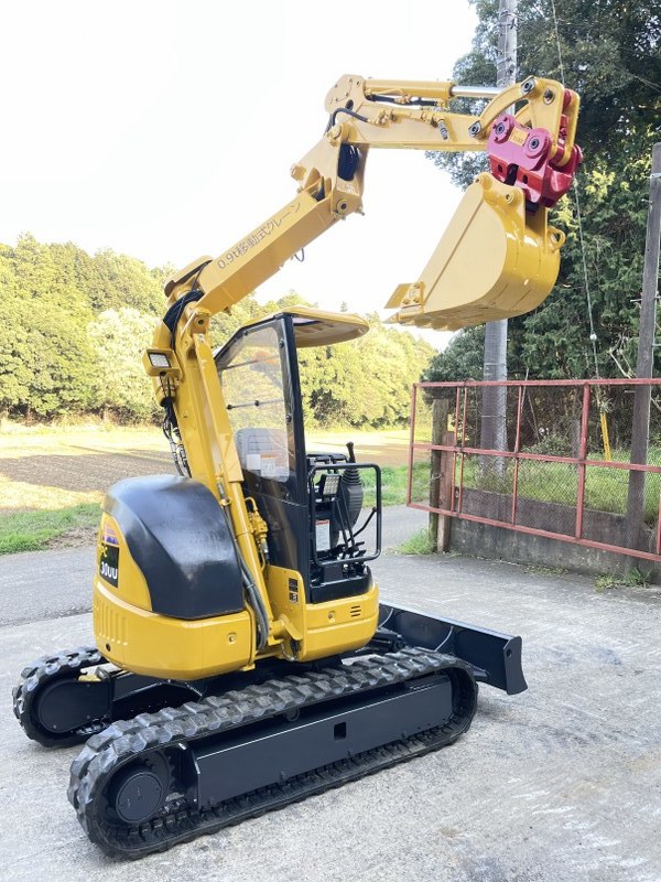 KOMATSU コマツ PC30uu-5 油圧ショベル 倍速付き クレーン付き 2WAY 
