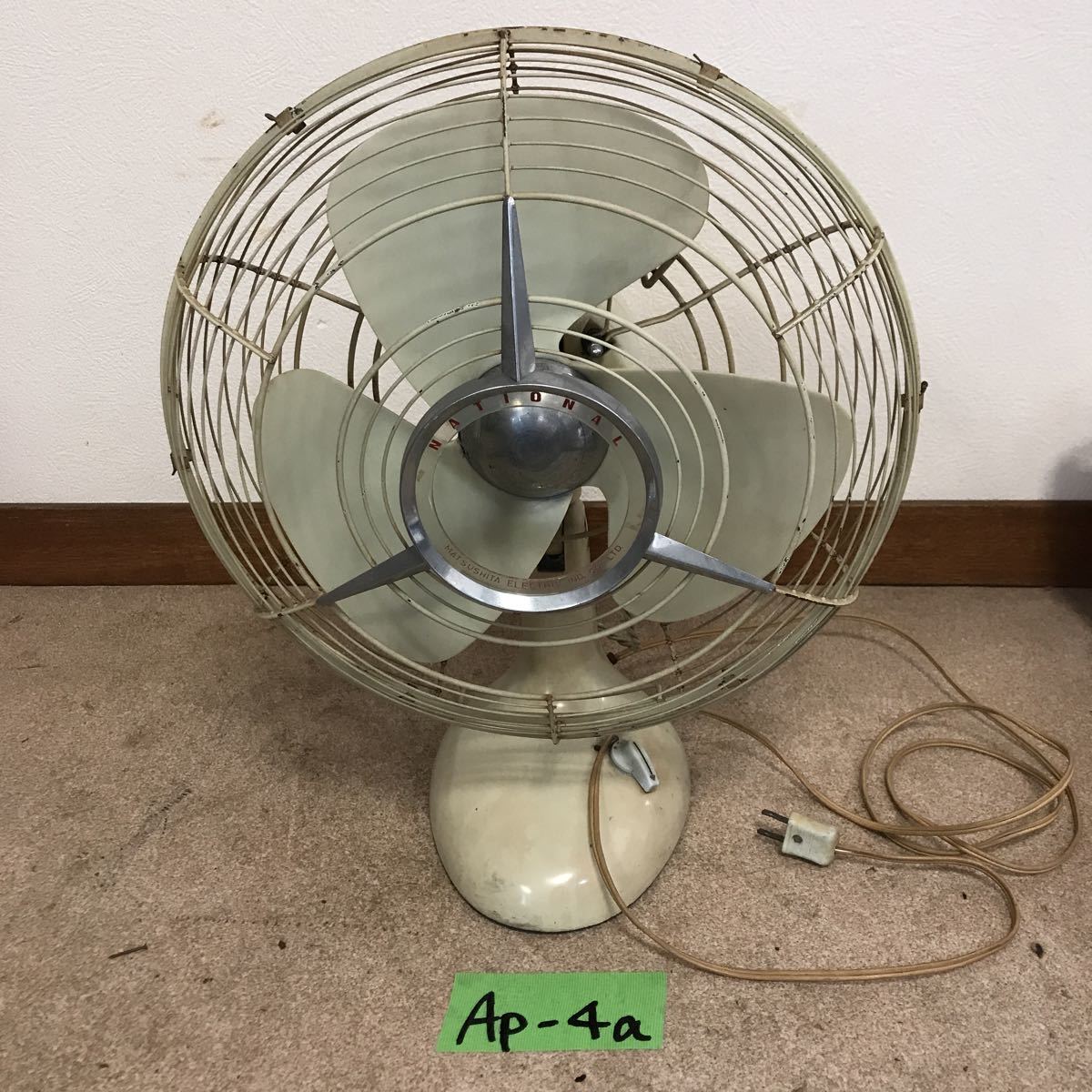 扇風機 ビンテージ NATIONAL ナショナル 扇風機 ELECTRIC FAN TYPE M