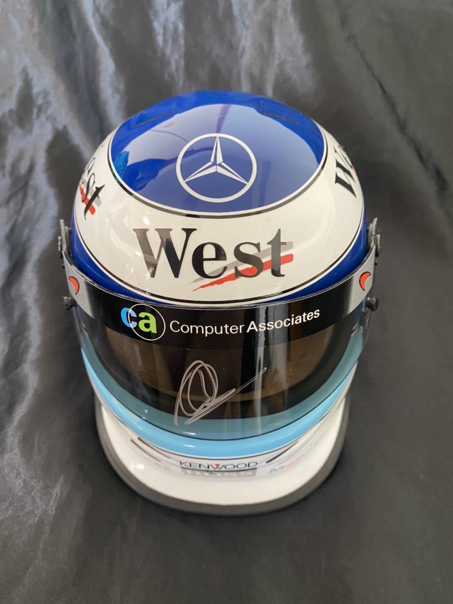 1⁄2 ヘルメット M.ハッキネン マクラーレン 2001年 ウエスト仕様 1⁄2
