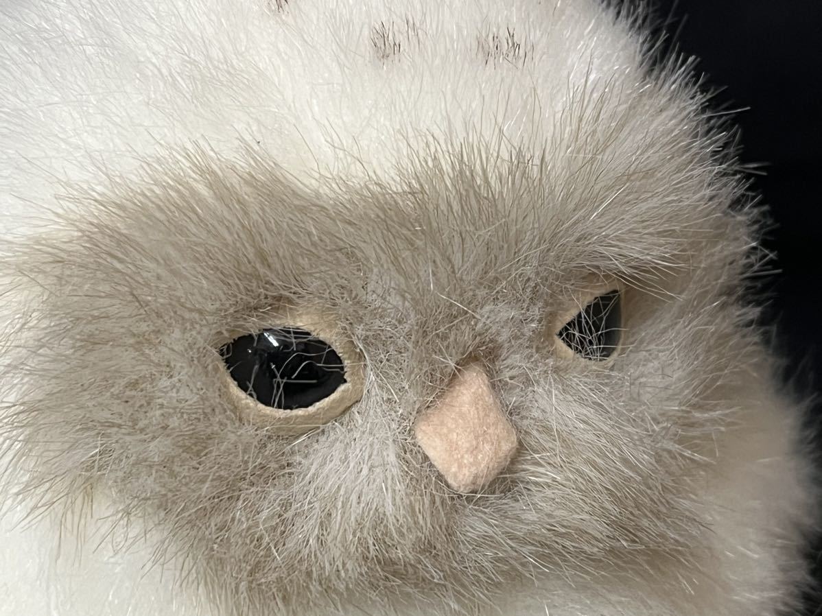 希少 レア　やまね工房 エゾフクロウ タグ付き ぬいぐるみ インテリア 希少 レア やまね工房 エゾフクロウ タグ付き ぬいぐるみ インテリア