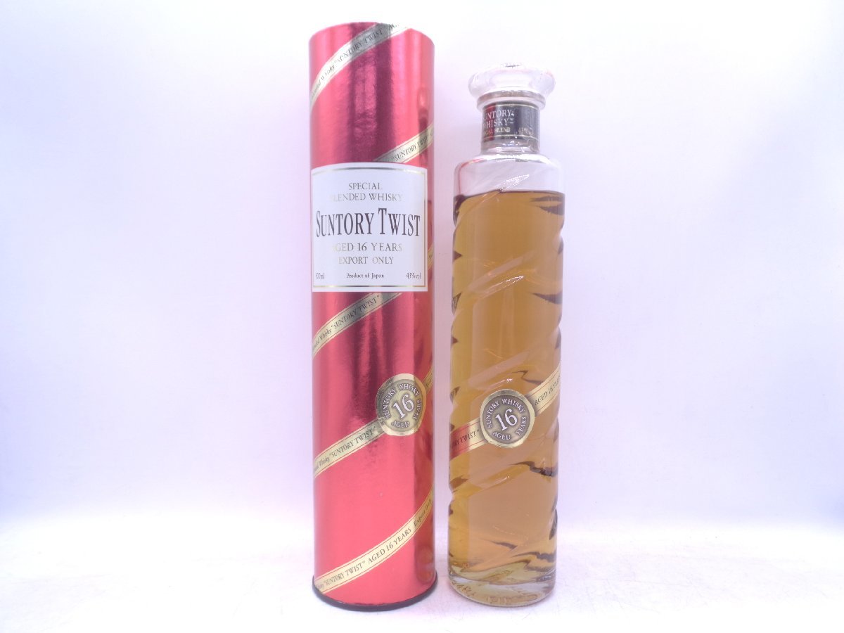 SUNTORY TWIST 16年 ウイスキー SUNTORY WHISKY TWIST 16年 サントリー ツイスト ウイスキー 未開封 古