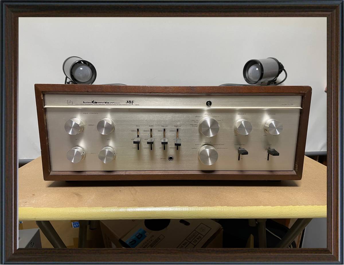 SQ-38 LUXMAN 改造例（フロービス） ラックスマン SQ38F SQ38Fの仕様 