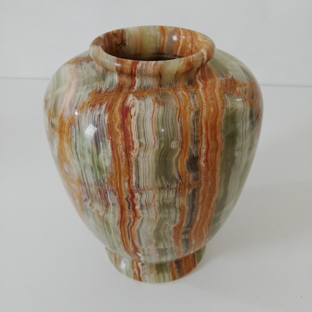 パキスタン オニックス 花瓶