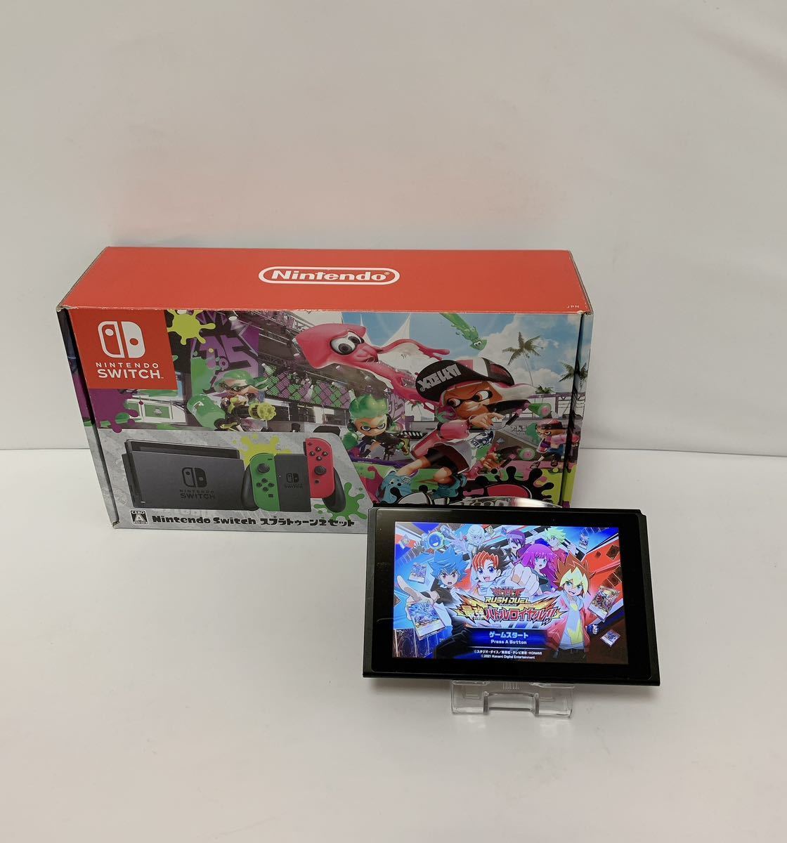 1円スタート Nintendo Switch スプラトゥーン2セット 本体 HAC-001