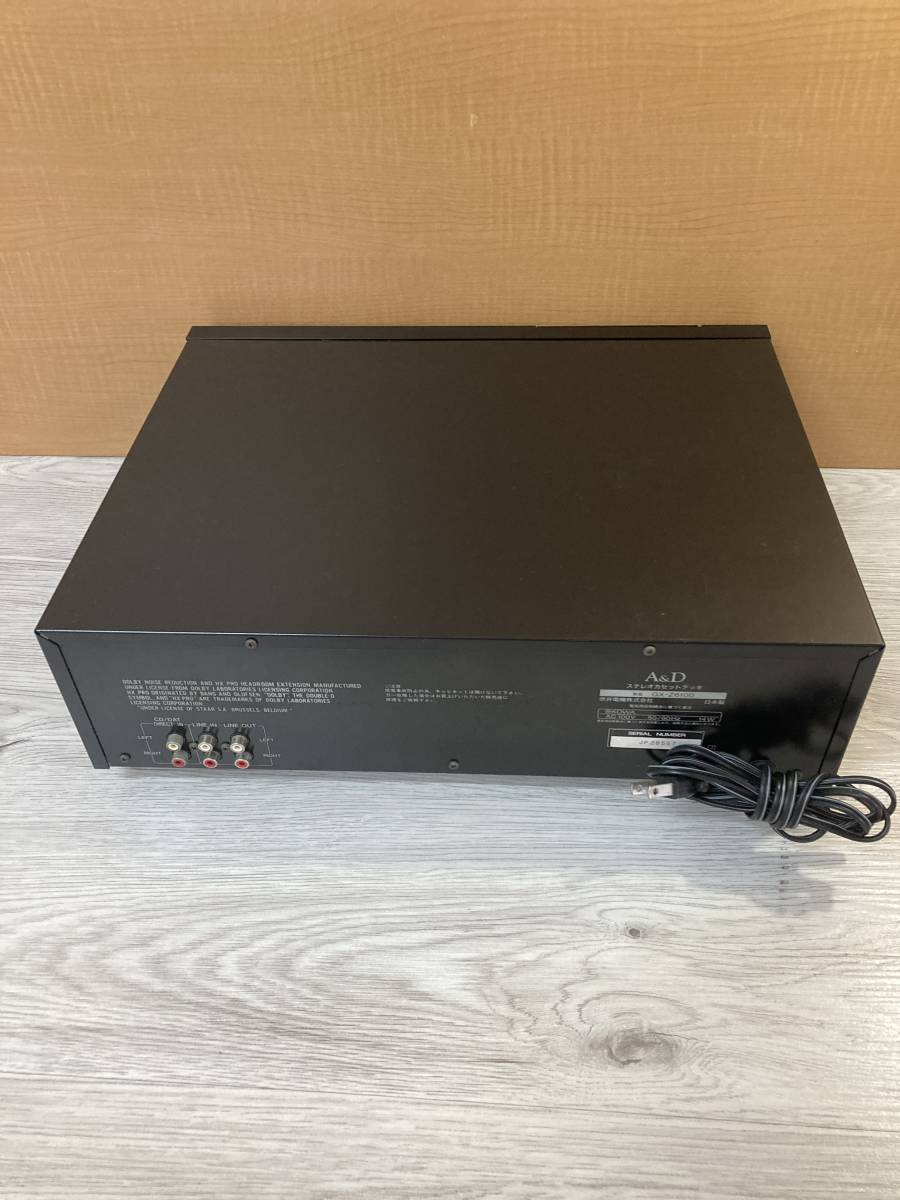 通電OK赤井電機株式会社 A&Dステレオカセットデッキ GX-Z6100
