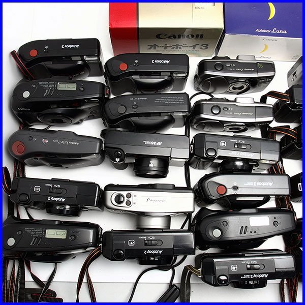35)【同梱不可】☆CANON コンパクトフィルムカメラ/大量/Canon Autoboy