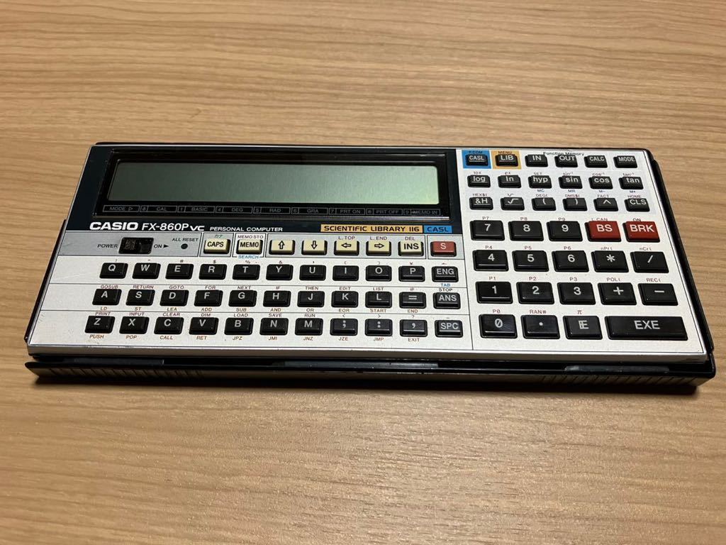 カシオ CASIO ポケットコンピュータ FX-860PVC CASIO