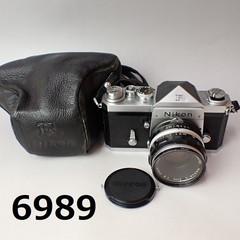FK-6989　Nikon F　NIKKOR-Ｓ　Auto 1:2　f=5cm　シャッターOK