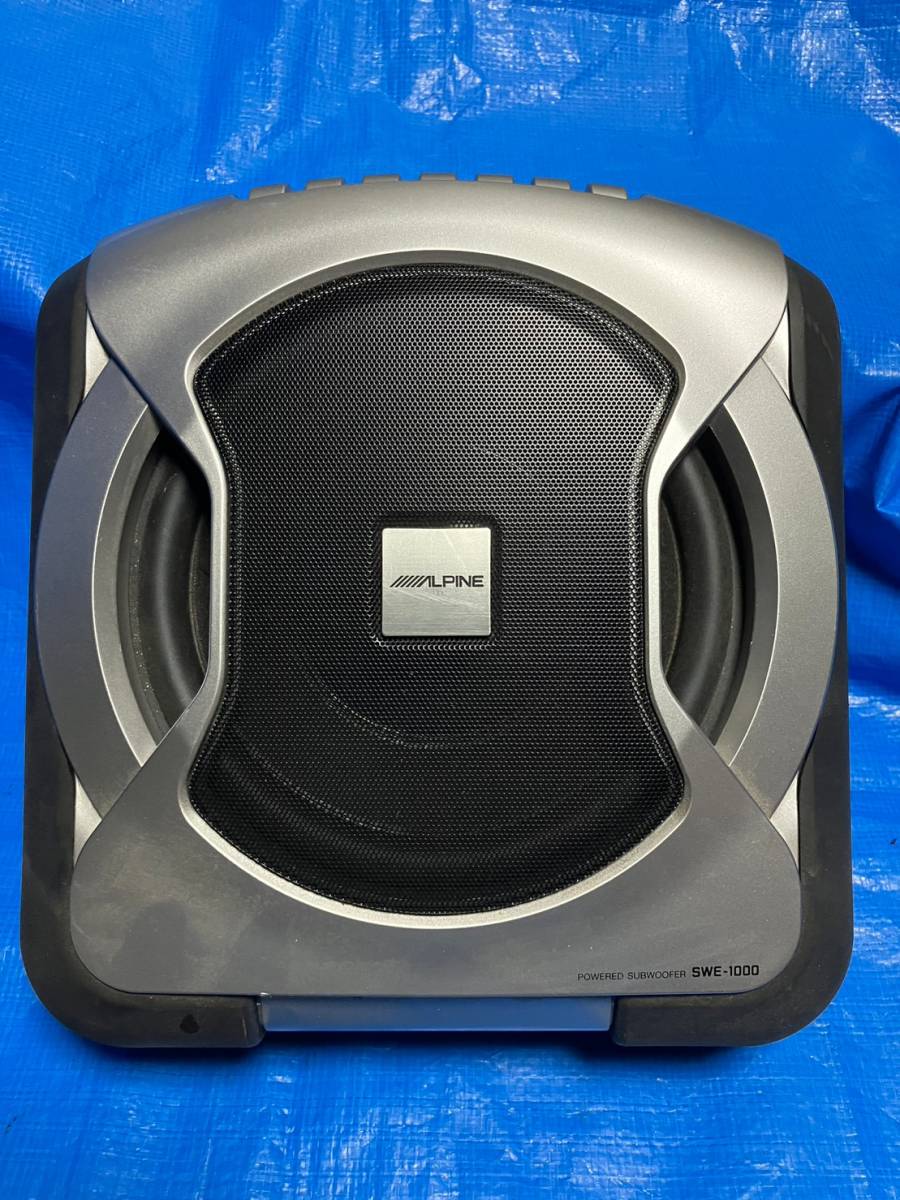 アルパイン⁄SWE-1000⁄サブウーファー⁄YA0680 アルパイン SWE-1000
