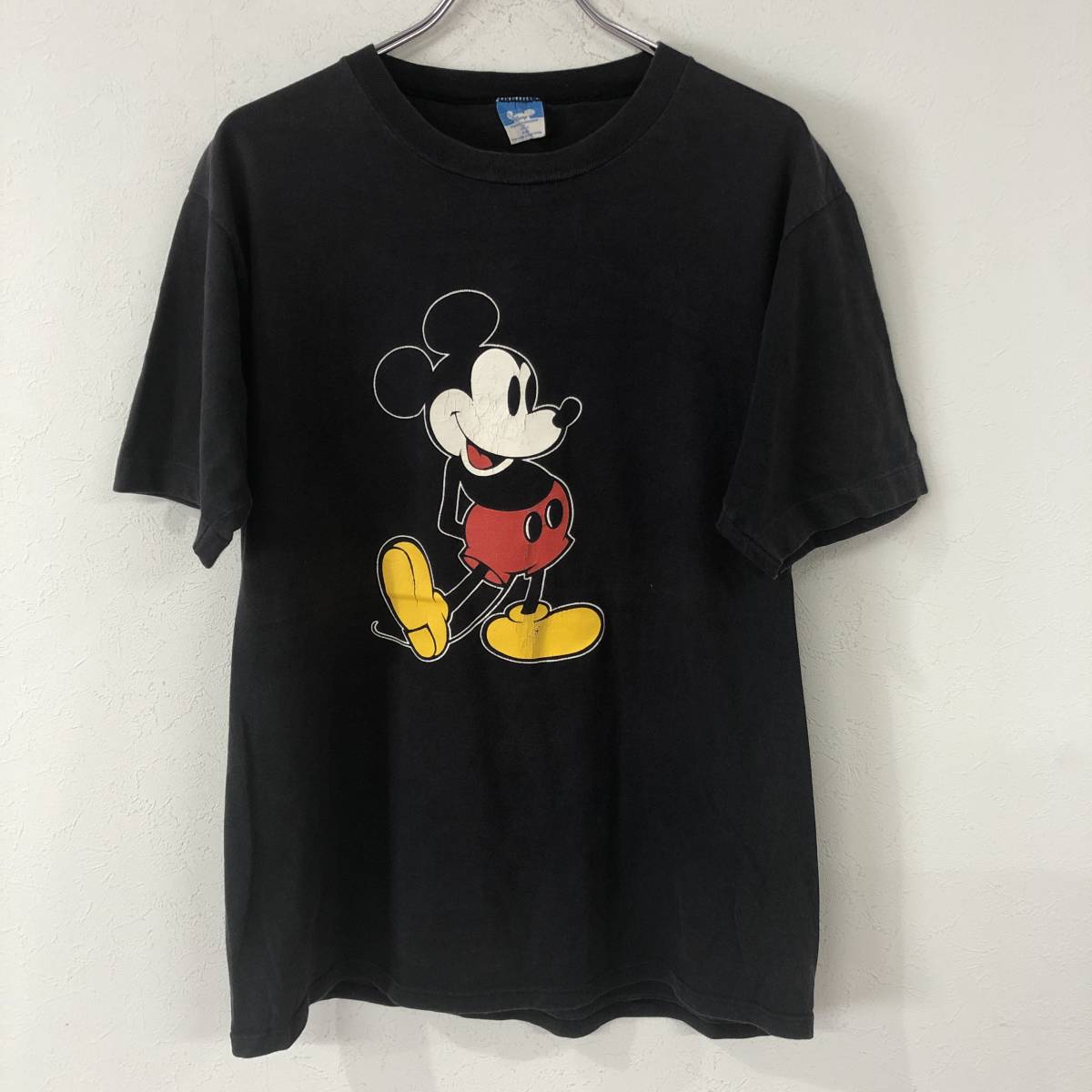 ビンテージ USA製 80s ウォルトディズニー ミッキーマウス Tシャツ XL 