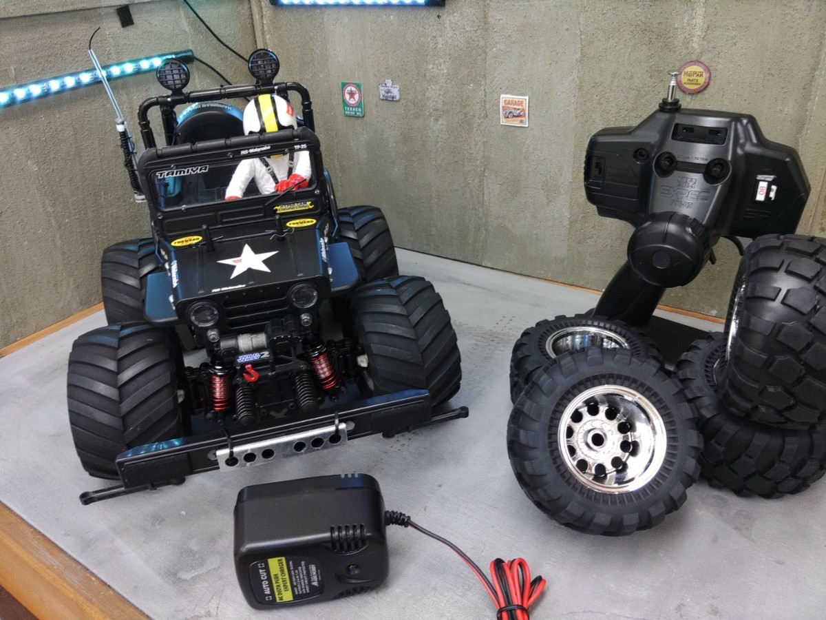 タミヤワイルドウイリー2 タミヤ ワイルドウイリー2 電動RCカー