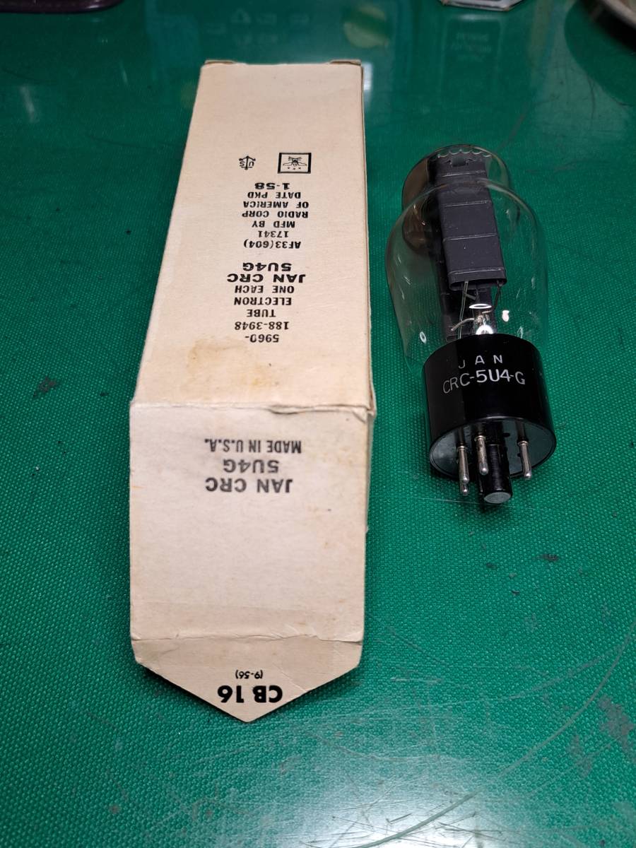 JAN CRC 5U4Gブラックプレート