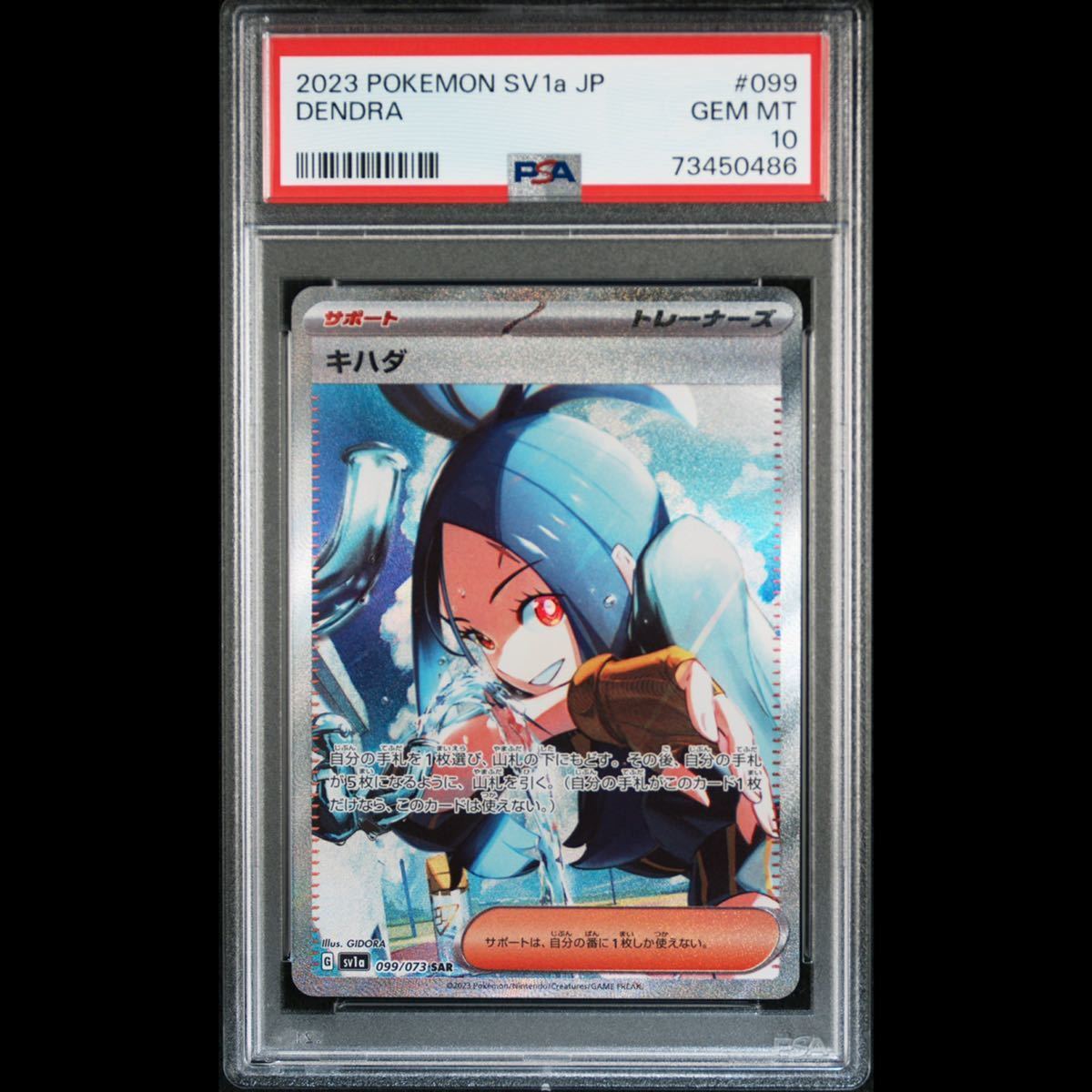 PSA10】キハダ SAR GEM MINT 最高評価 鑑定品 ポケモンカード ポケカ 