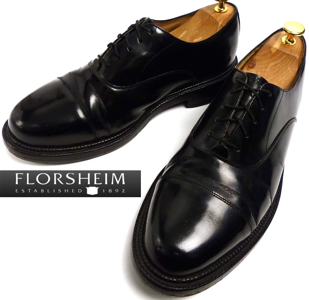 FLORSHEIM IMPERIAL / フローシャイム インペリアル ストレートチップシューズ　US 9 1/2 3E(28cm相当)(メンズ)【中古】5i-1-030