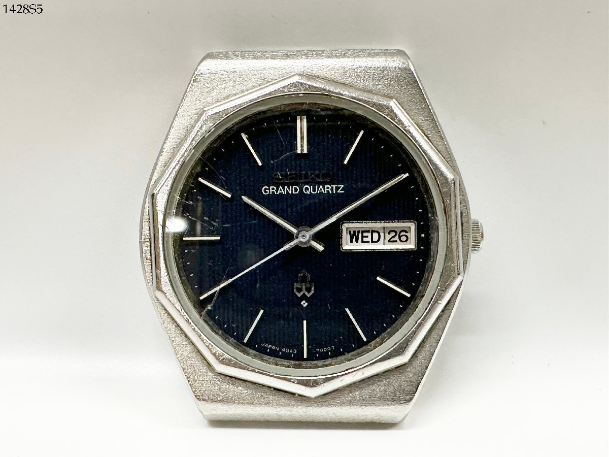☆SEIKO セイコー GRAND QUARTZ グランドクォーツ 4843-7000 10角 