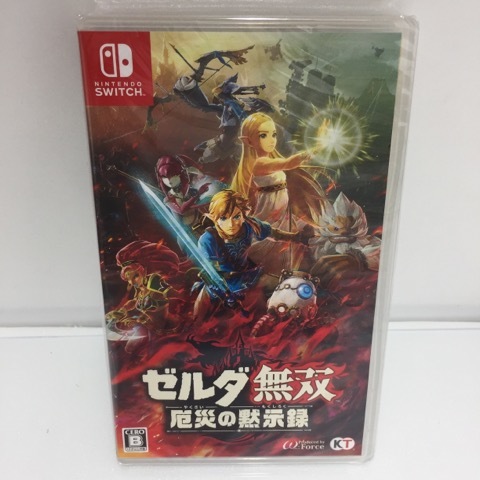【人気セール，限定セール】 g129504 switch ゼルダ無双 厄災の黙示録 ニンテンドースイッチソフト(ニンテンドースイッチソフト)｜売買されたオークション情報、yahooの商品情報をアーカイブ公開 - オークファン ニンテンドースイッチソフト