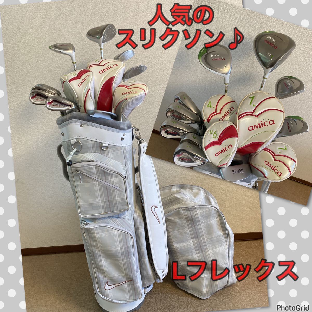 人気！【良品】レディース ゴルフクラブセット☆ゴルフセット/キャディ 