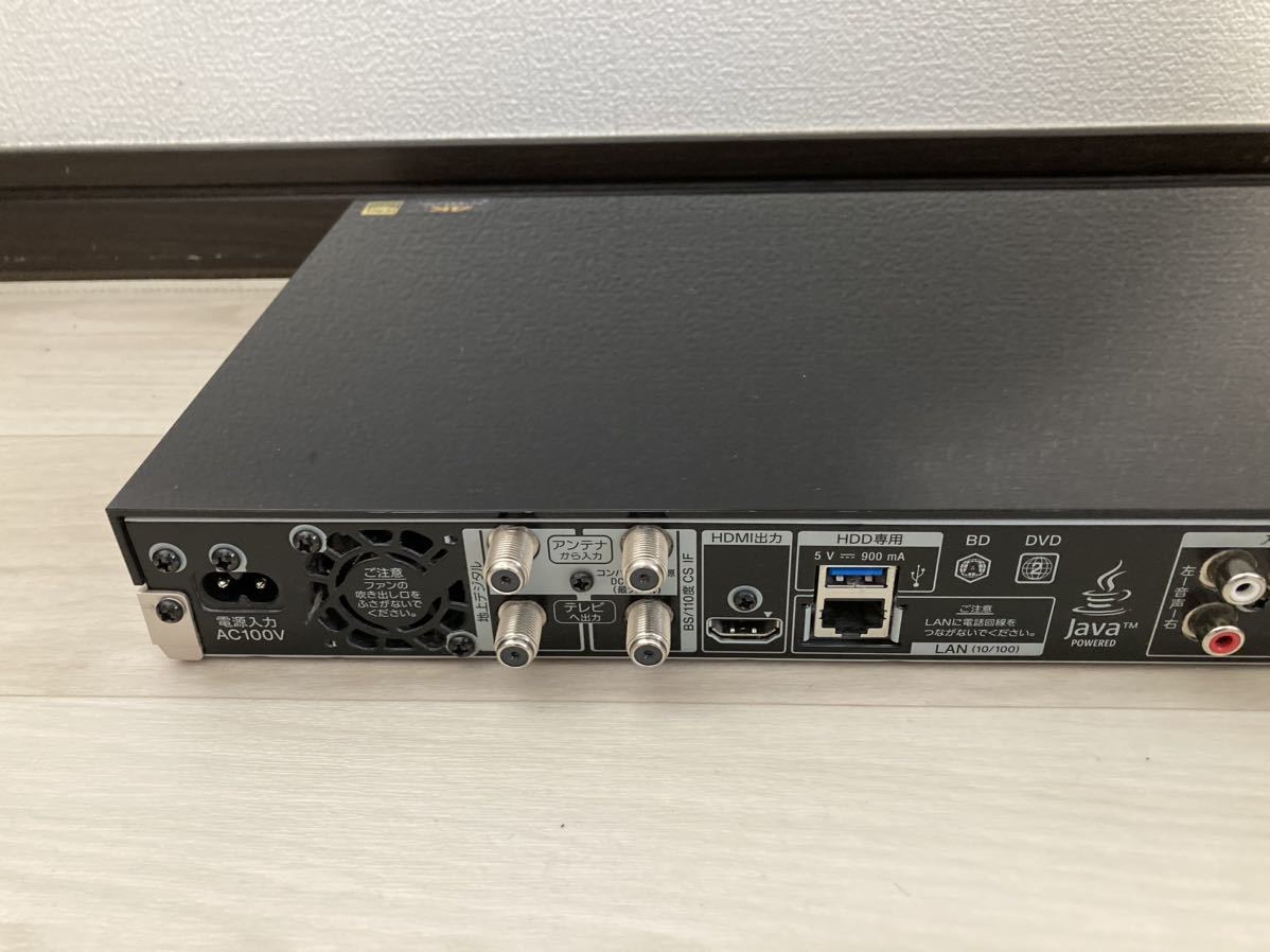 0409 BDZ-ZW550 動作品 リモコン別 ブルーレイレコーダー SONY ソニー