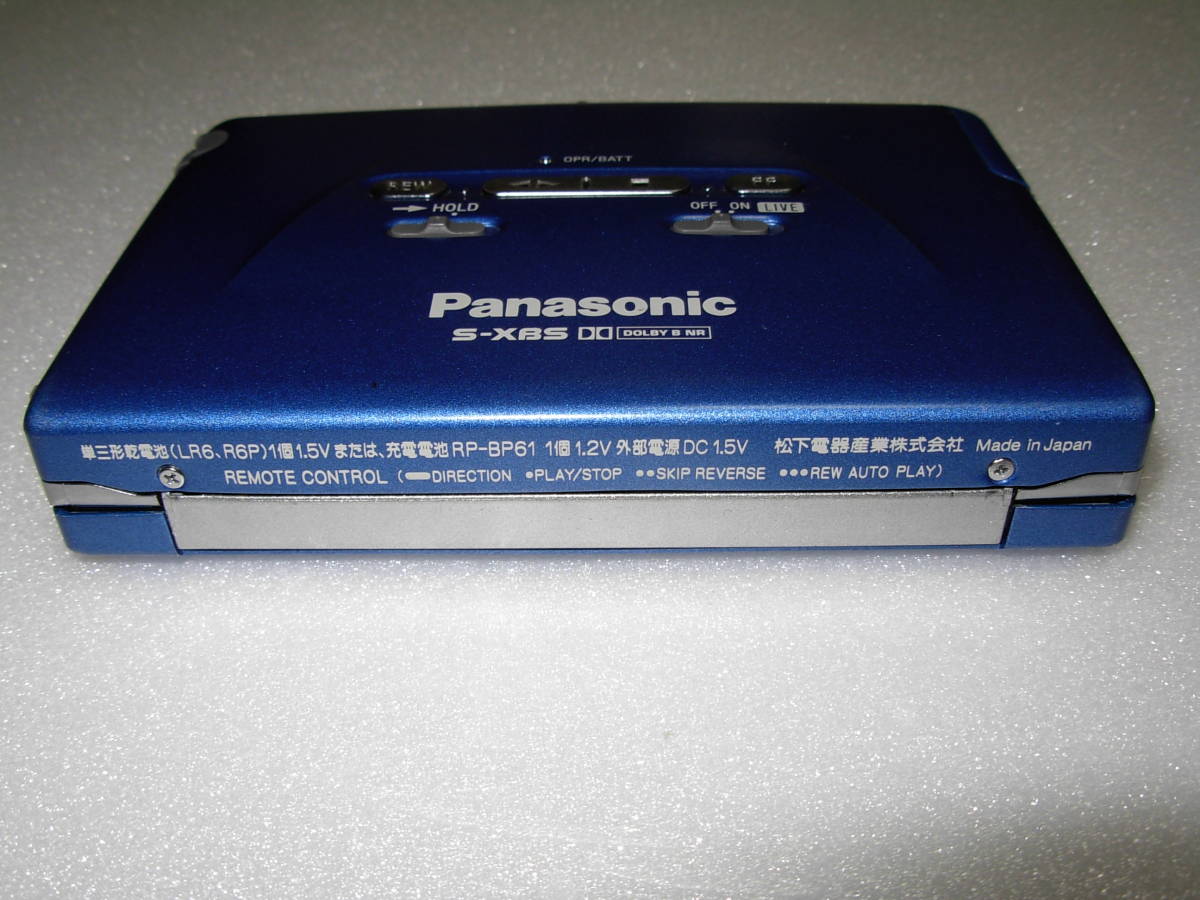 カセットプレーヤー 痩せれ Panasonic RQ-SX71「 整備済み、完動超美品」