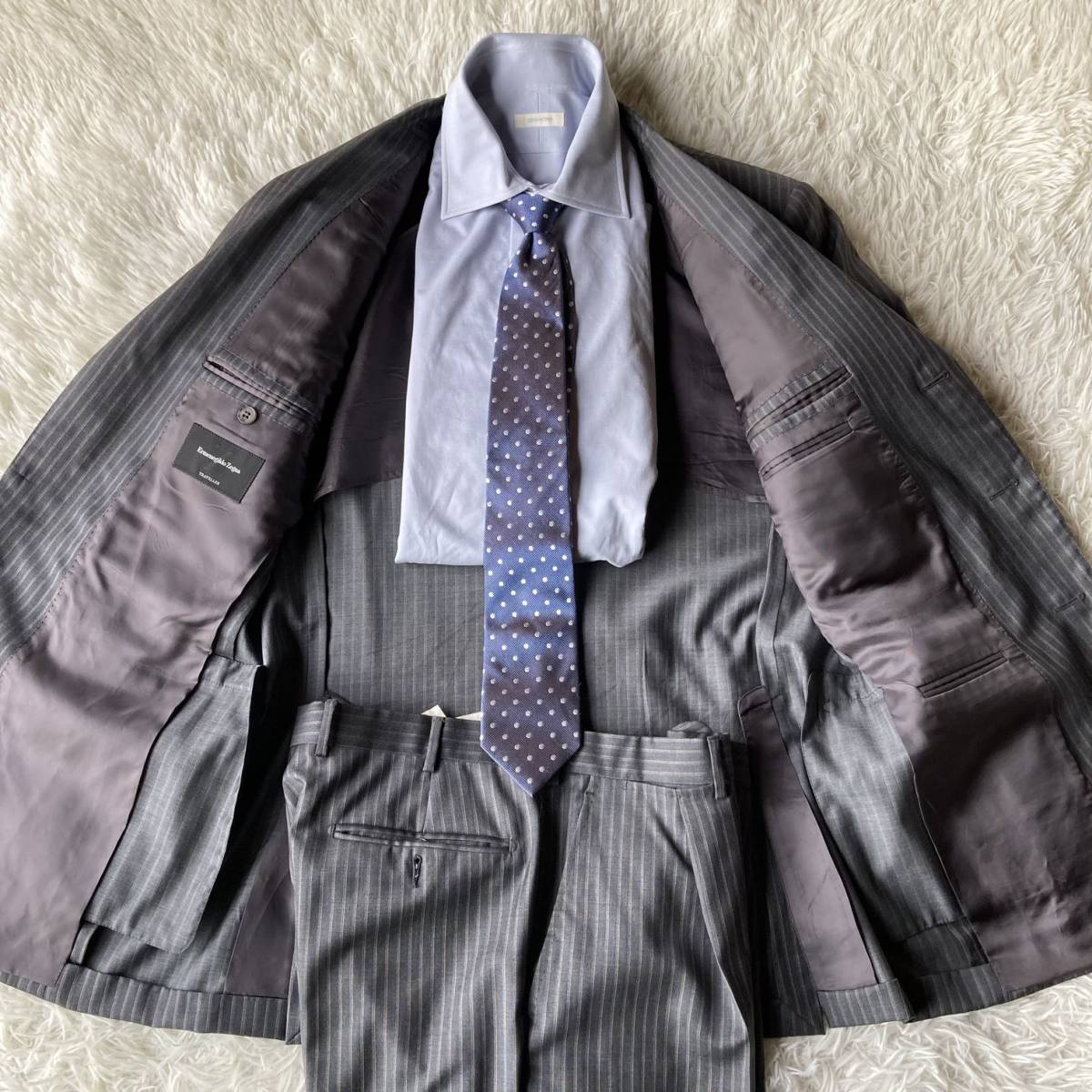 ◎サイズ50/XL◎セミワイド【エルメネジルドゼニア/Ermenegildo Zegna 