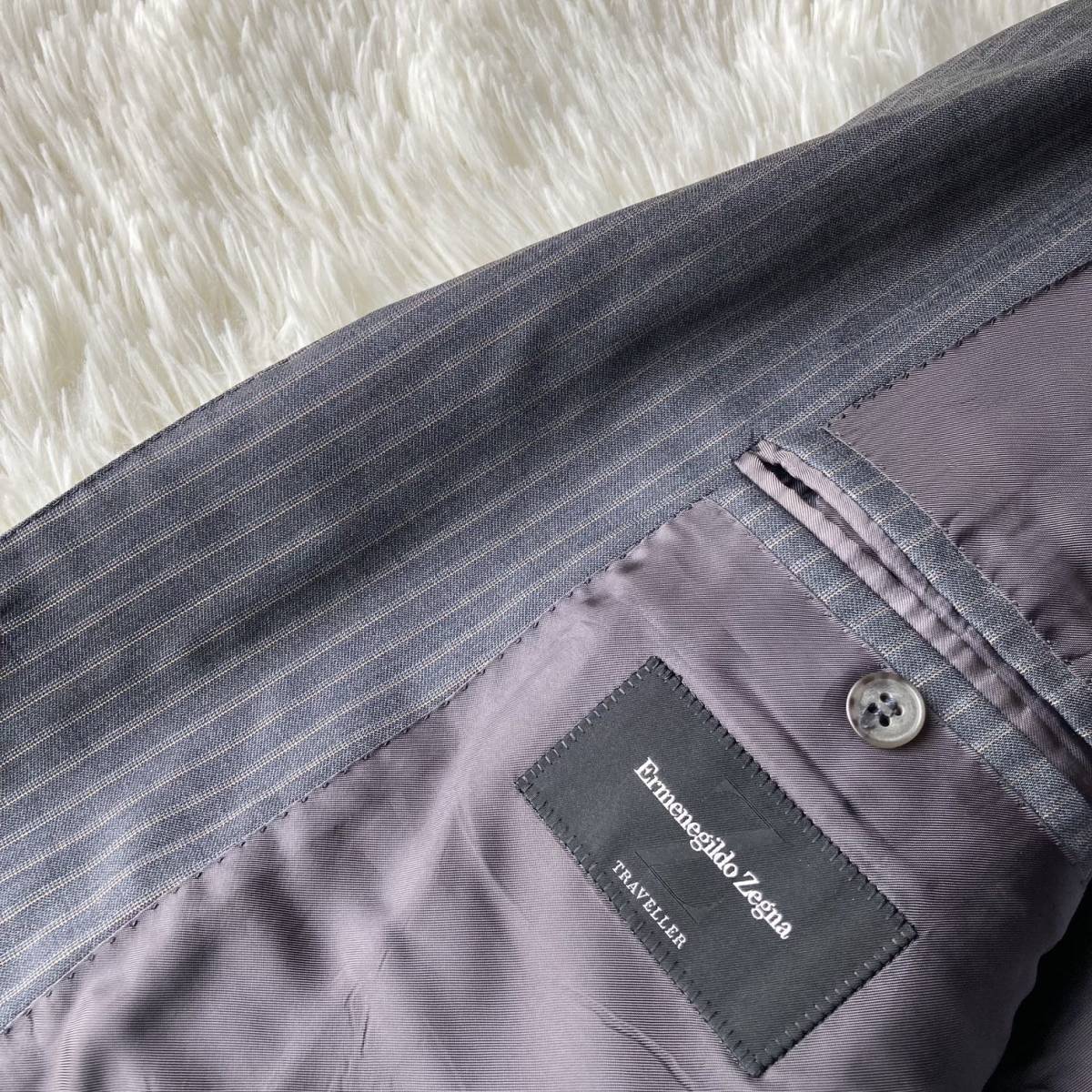 ◎サイズ50/XL◎セミワイド【エルメネジルドゼニア/Ermenegildo Zegna 