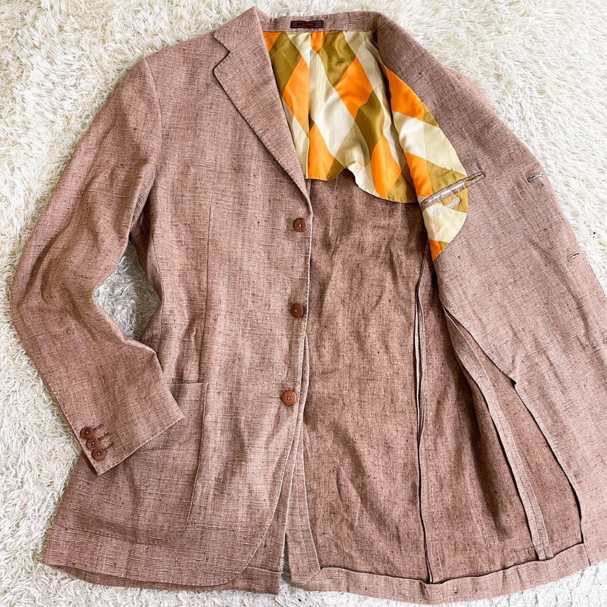 超希少!!エトロ『幻の紳士服』ETRO テーラードジャケット 50 XL 高級感