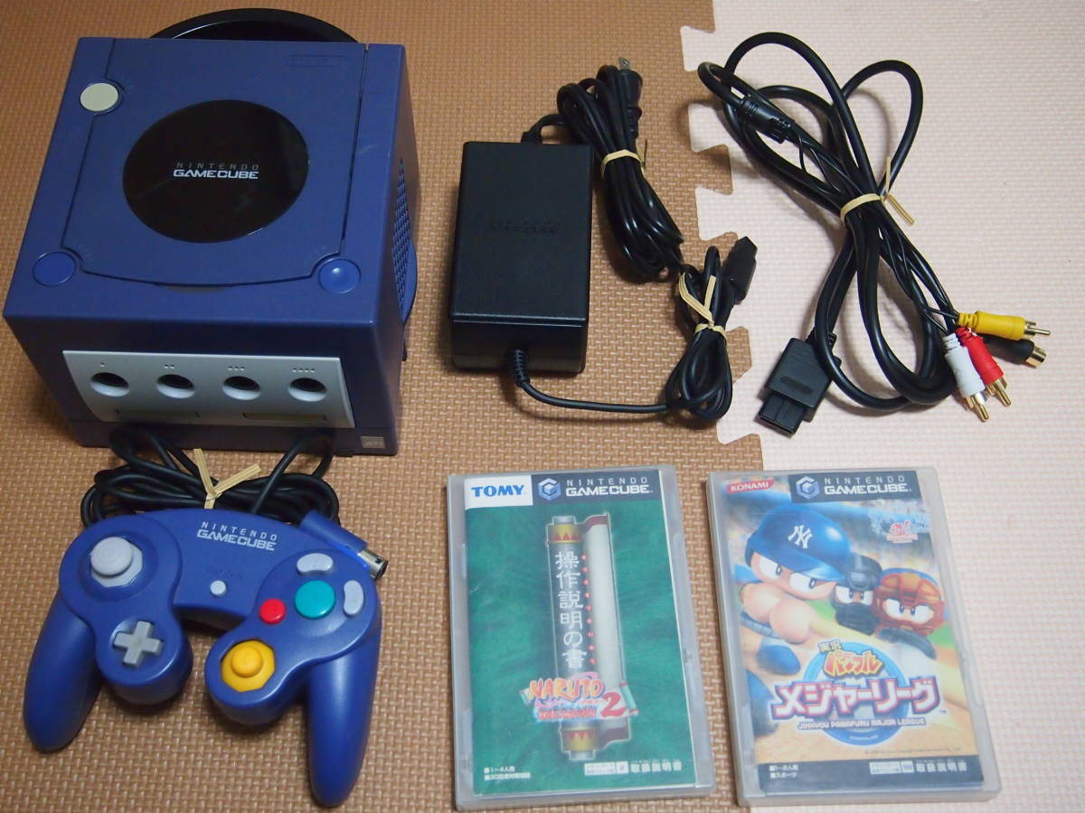 即決 Nintendo ゲームキューブ 本体 NGC Gamecube オマケソフト付き