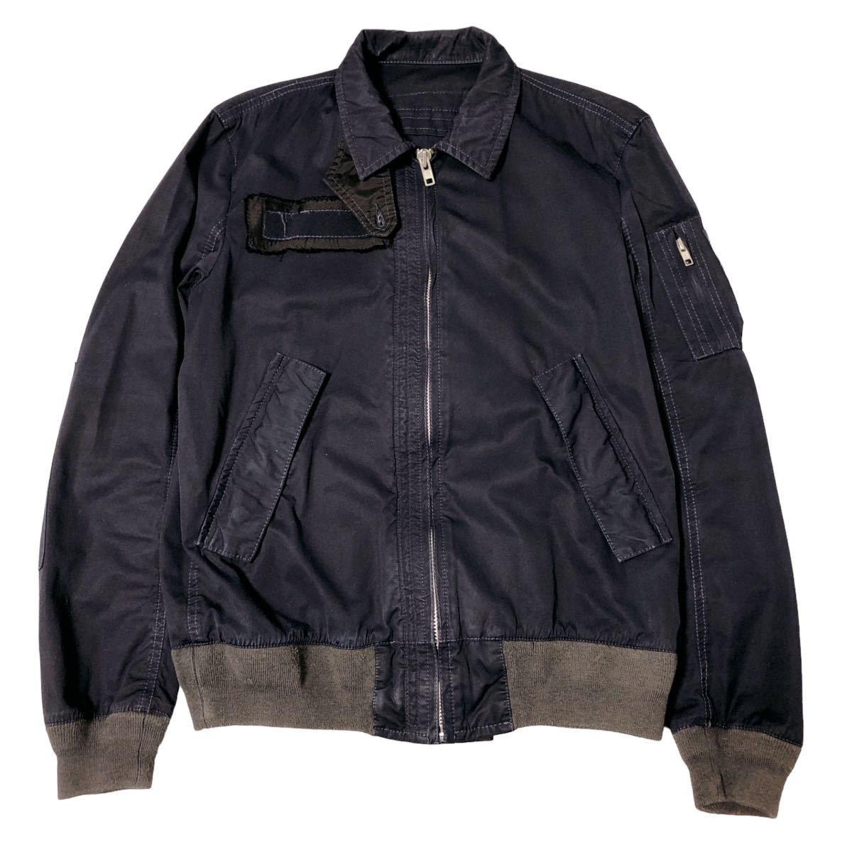 Sacai MA-1 ミリタリー ジャケット 1 ネイビー サカイ sacai Sacai MA-1 ミリタリー ジャケット 1 ネイビー サカイ sacai