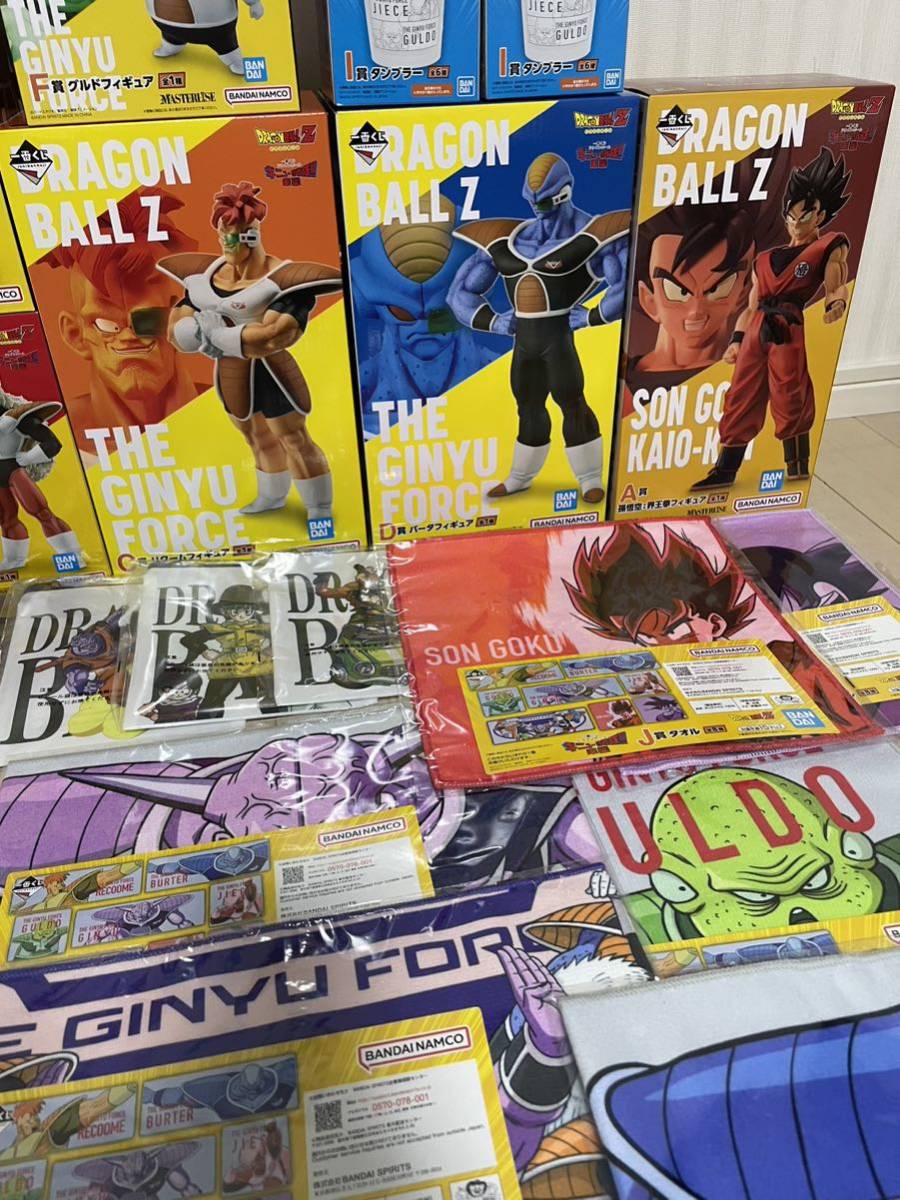 未開封 25点 一番くじ ドラゴンボール ギニュー特戦隊 来襲 A賞 孫悟空 界
