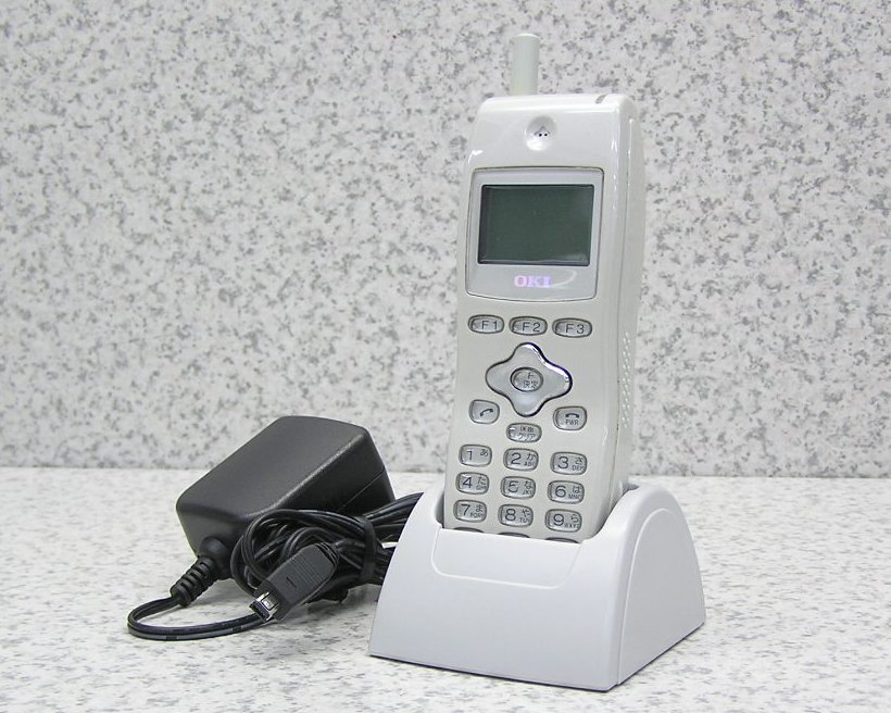 □8台入荷 OKI/沖電気 IPテレフォニー デジタルコードレス電話機