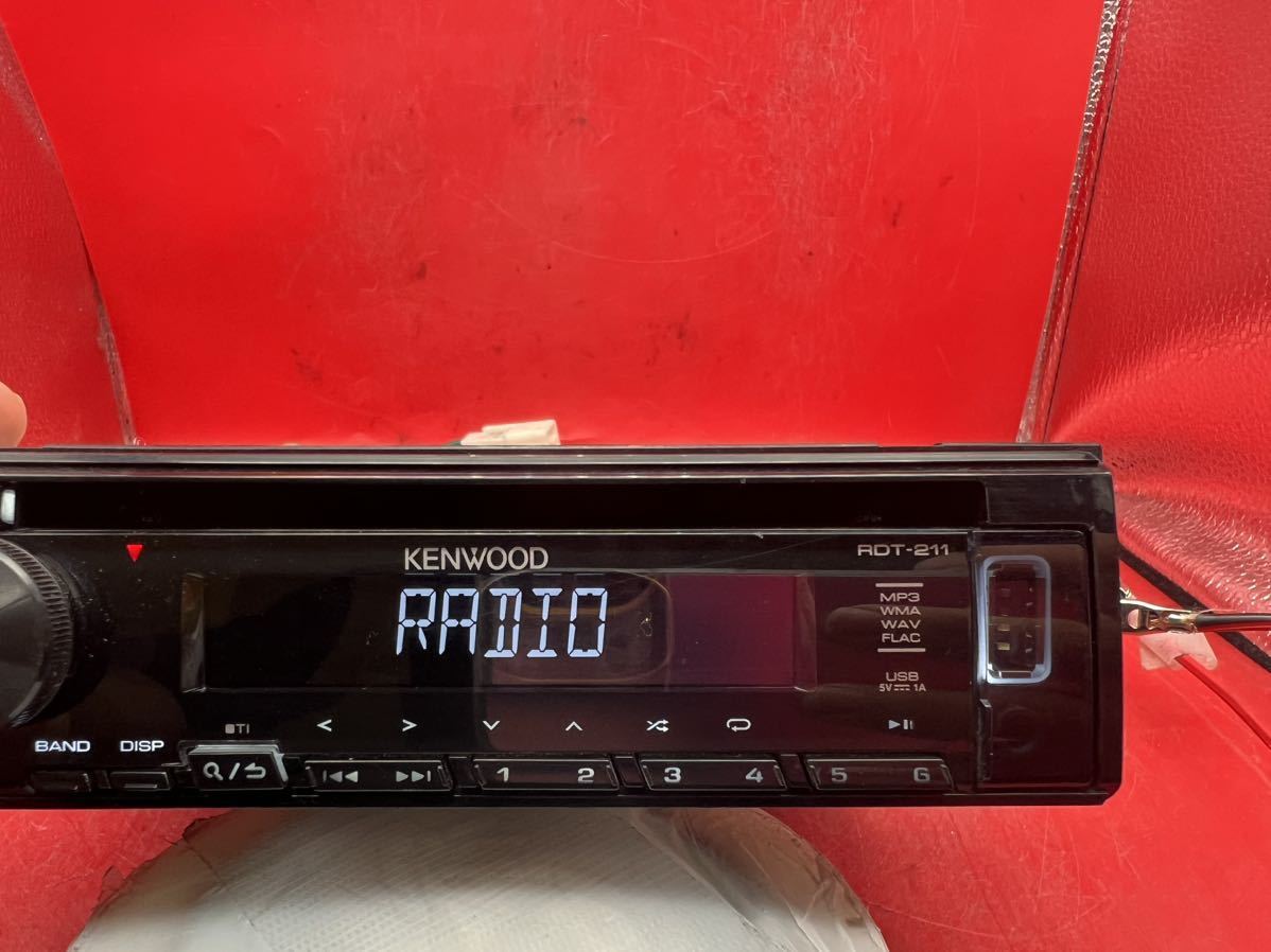 即決★★KENWOOD RDT-211 USB AUX CD FM/AM_2