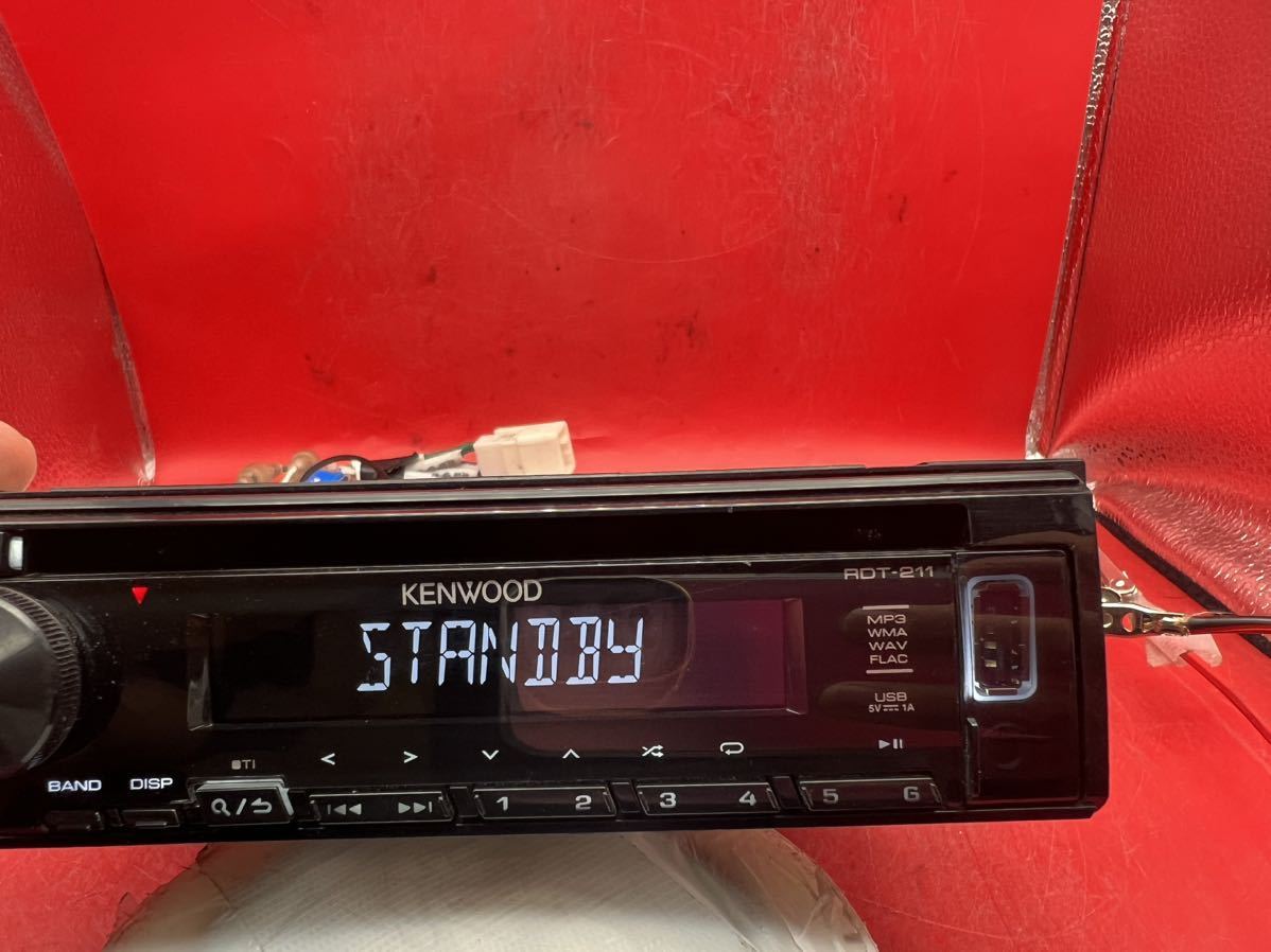 即決★★KENWOOD RDT-211 USB AUX CD FM/AM_3
