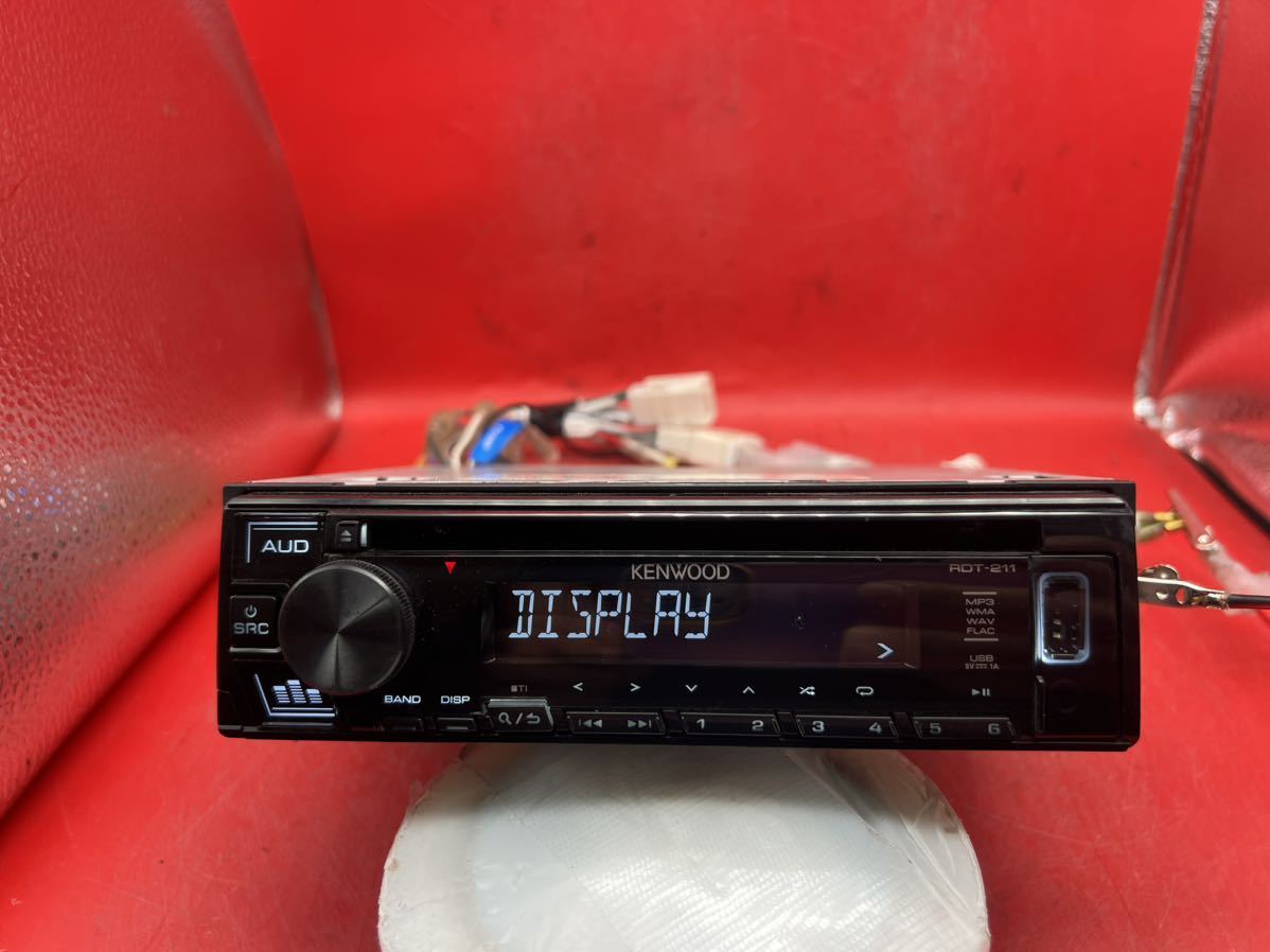即決★★KENWOOD RDT-211 USB AUX CD FM/AM_5