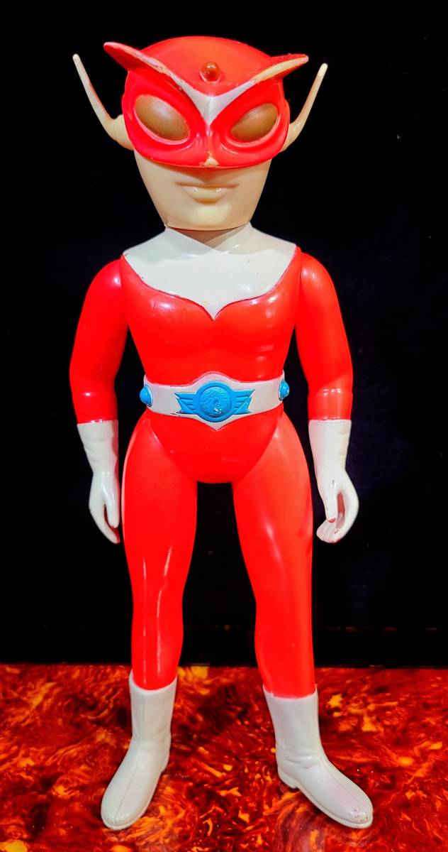 当時物 ブルマァク レッドマン ソフビ 28.5cm（マルサン、ウルトラマン 