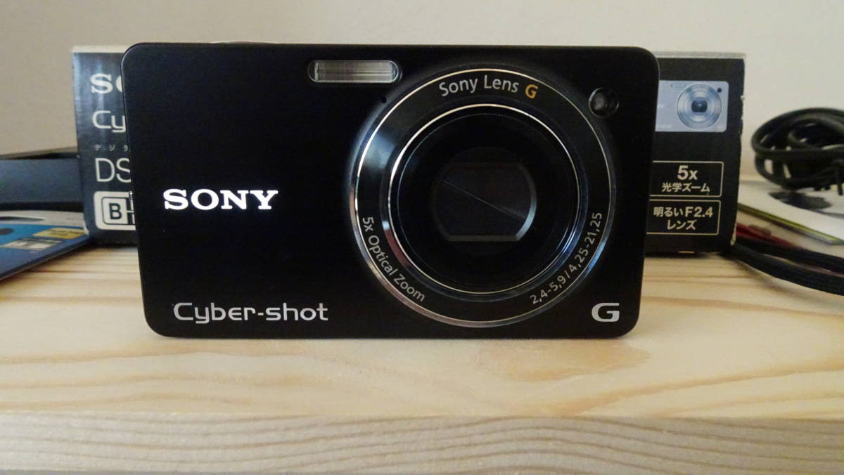 デジタル カメラ ／ SONY Cyber-shot DSC-WX1 ブラック （中古 