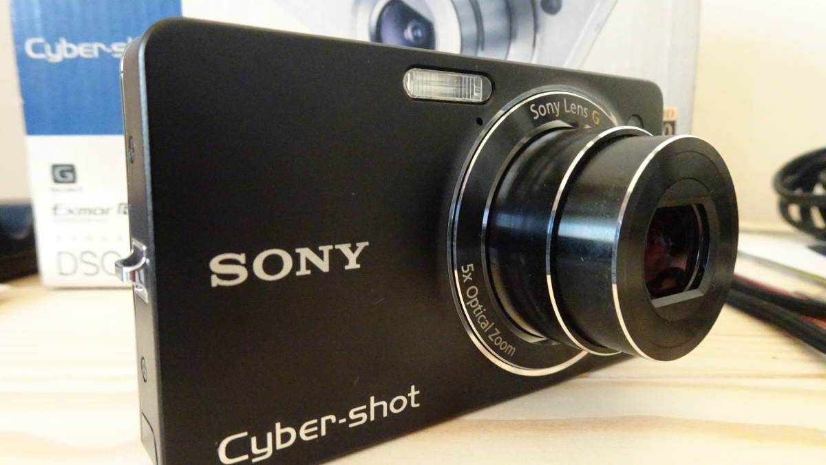 デジタル カメラ ／ SONY Cyber-shot DSC-WX1 ブラック （中古 