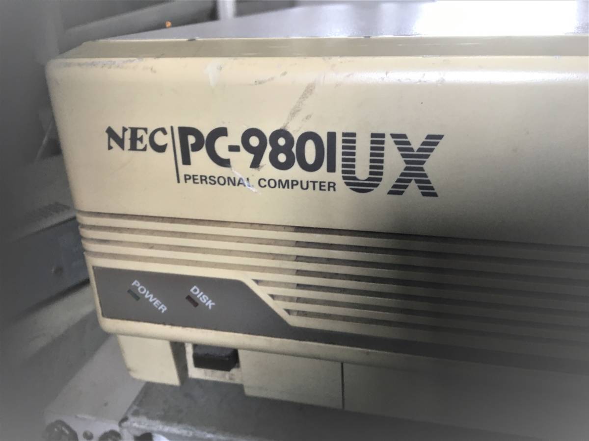NEC PC-9801UX41 内臓HD/2基 HD起動/FD正常 FD2基初期化正常 -