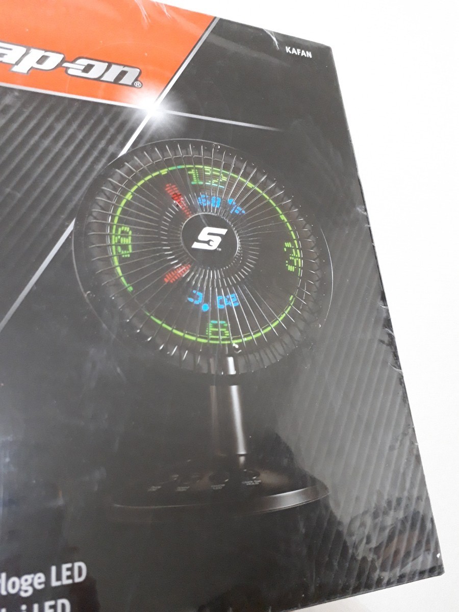スナップオン Snap-on 扇風機 LED Clock Fan スナップオン LED Snap-on