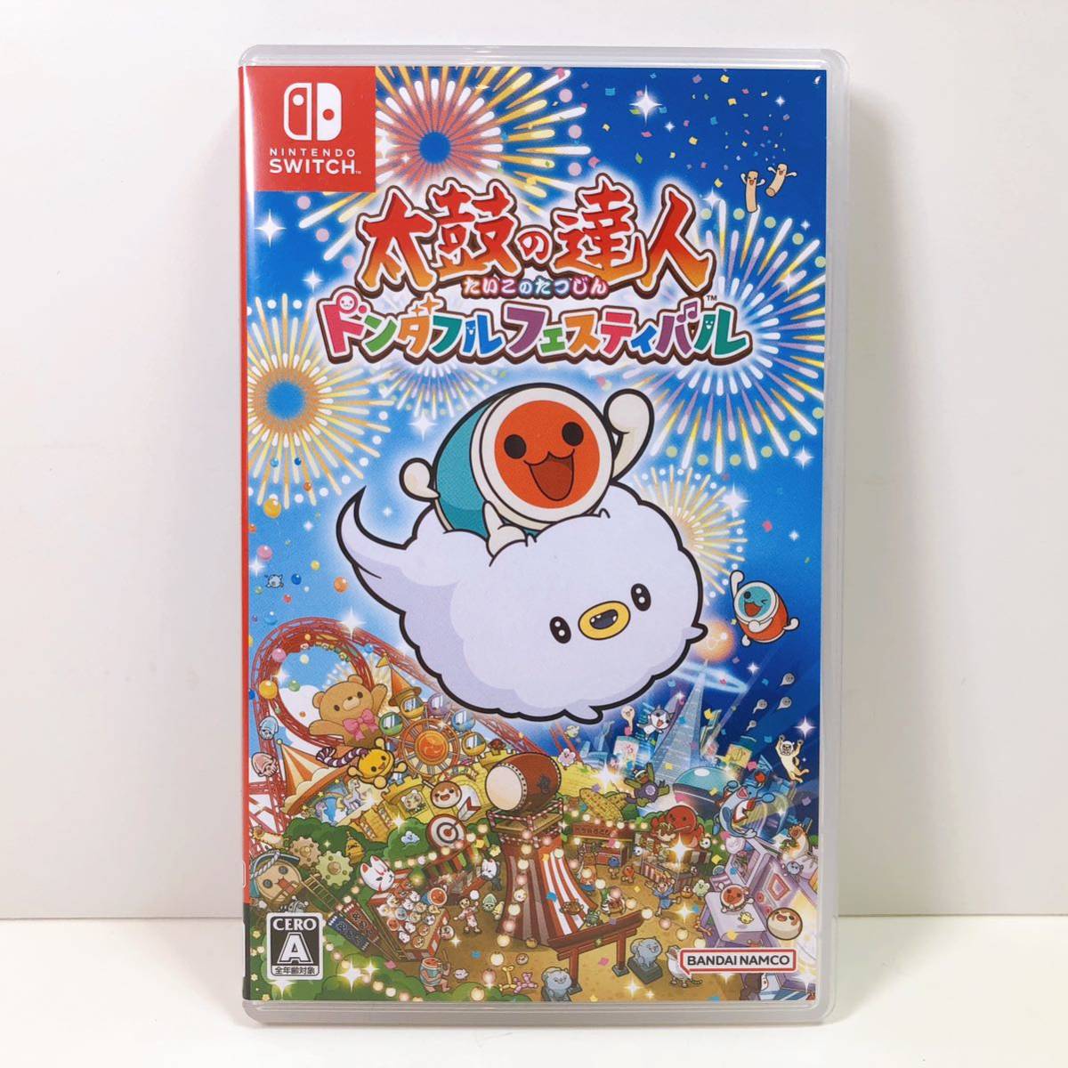 42【中古】Nintendo Switch 太鼓の達人 ドンダブルフェスティバル たいこのたつじん 任天堂 ニンテンドー スイッチソフト 現状品
