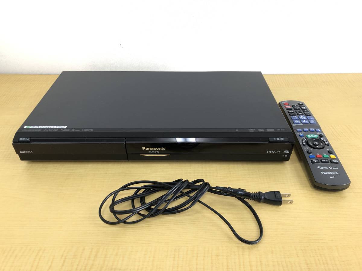 Panasonic パナソニック DIGA ハイビジョンDVDレコーダー DMR-XP12  引き取り可(HDD内蔵)｜売買されたオークション情報、yahooの商品情報をアーカイブ公開 - オークファン -  DVDレコーダー（coached6.mcast.edu.mt）