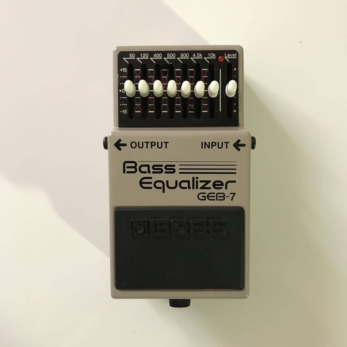 BOSS【GEB-7】Bass Equalizer ベース イコラーザー エフェクター GEB-7