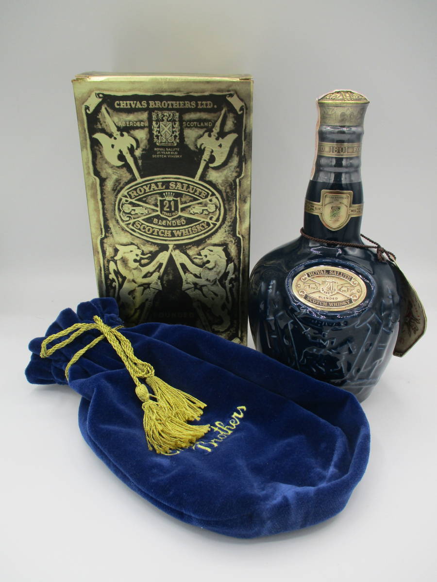 1円～【未開栓】 ROYAL SALUTE ロイヤルサルート 21年 スコッチ