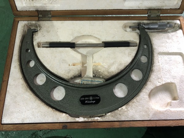 TX200124　ミツトヨ/Mitutoyo 外側マイクロメータ OM-250 測定範囲 225-250mm