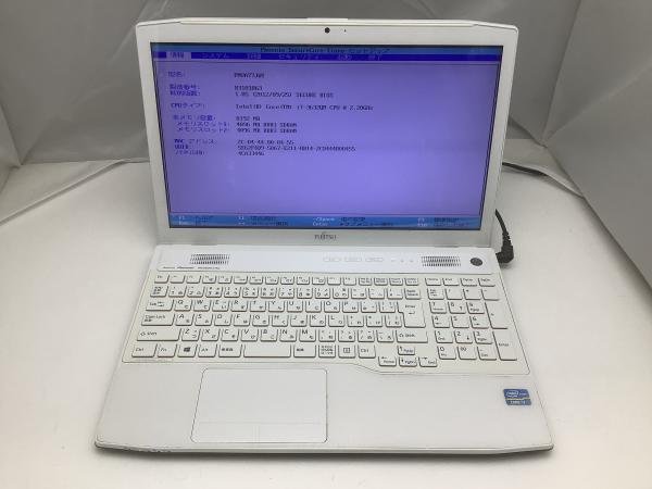 富士通 LIFEBOOK AH77/Rノートパソコン core i7ジャンク扱い LIFEBOOK