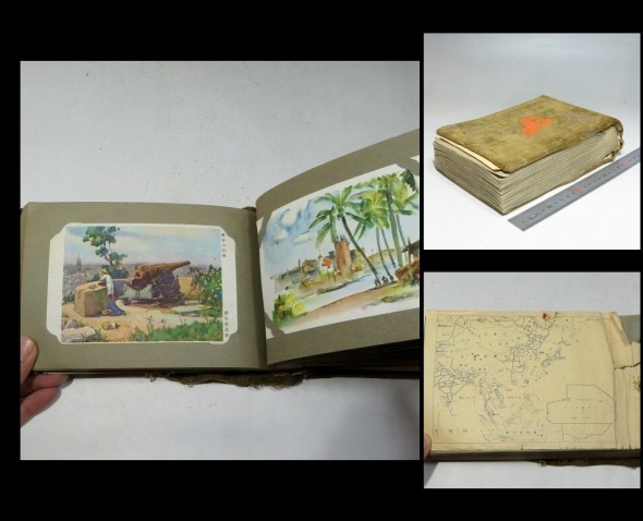 戦前絵葉書 陸軍恤兵部 支那事変第4周年記念アルバム 絵葉書100枚 戦争