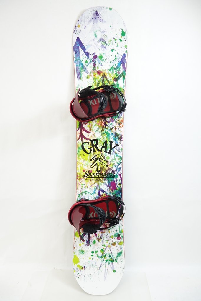 中古 ハイエンド 19/20 GRAY EPIC 151cm 20/21 FLUX ビンディング付き 