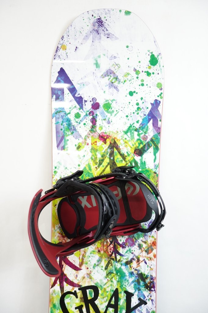 中古 ハイエンド 19/20 GRAY EPIC 151cm 20/21 FLUX ビンディング付き 